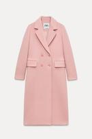 DOUBLE-BREASTED WOOL-BLEND COAT - ANNIE