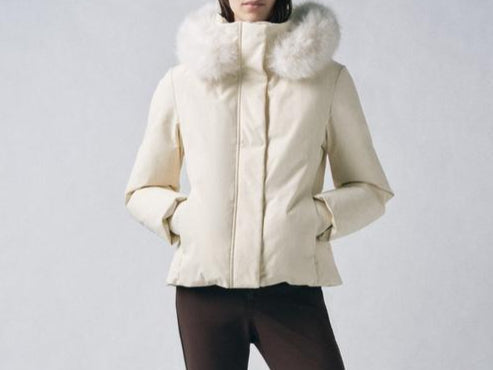 HOODED PUFFER JACKET