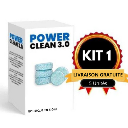 Power Clean 3.0 - Tablettes de Nettoyage Profond pour Graisse, Rouille et Taches !