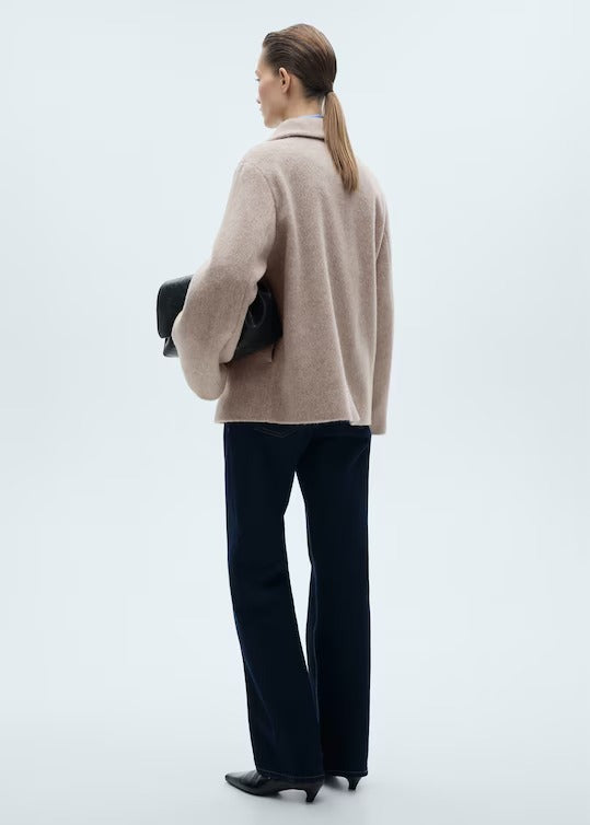 Turtleneck wool coat - Copenhagen