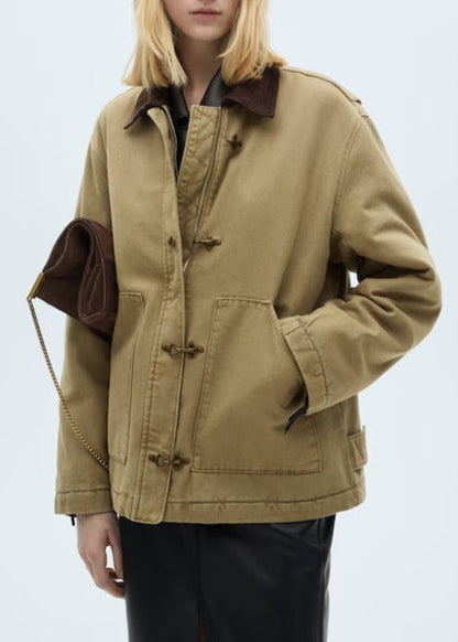 Parka with contrasting collar and pockets - Helsinki