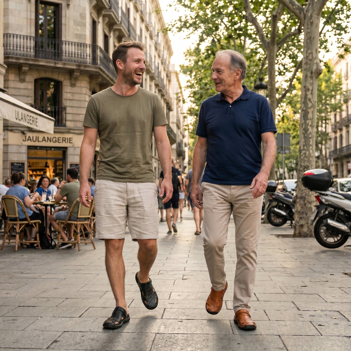 NOLISSE - SANDALES ORTHOPÉDIQUES EN CUIR