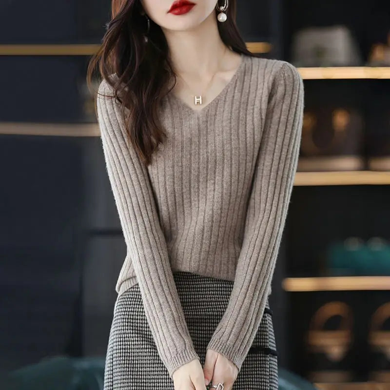 Women's Long Sleeve Sweater - Vienna