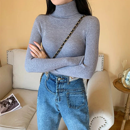 Knitted Turtleneck Sweater Annabelle