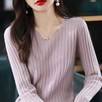 Women's Long Sleeve Sweater - Vienna