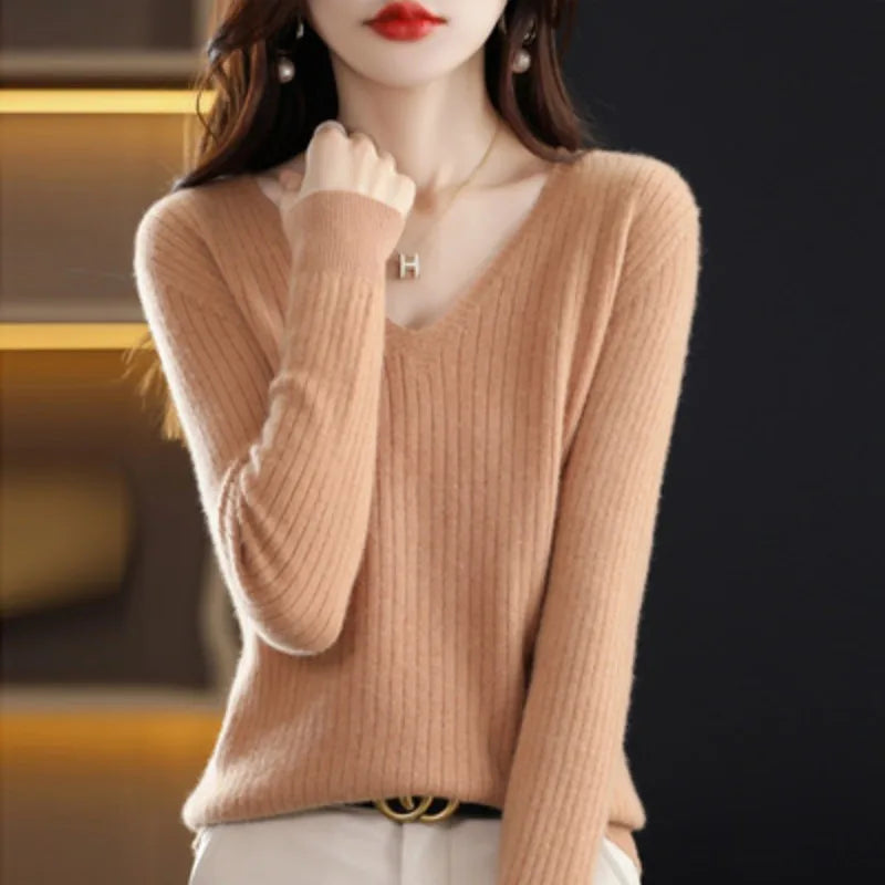 Women's Long Sleeve Sweater - Vienna