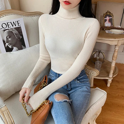 Knitted Turtleneck Sweater Annabelle