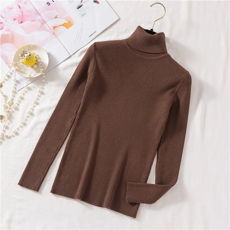 Knitted Turtleneck Sweater Annabelle