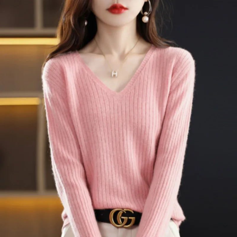 Women's Long Sleeve Sweater - Vienna