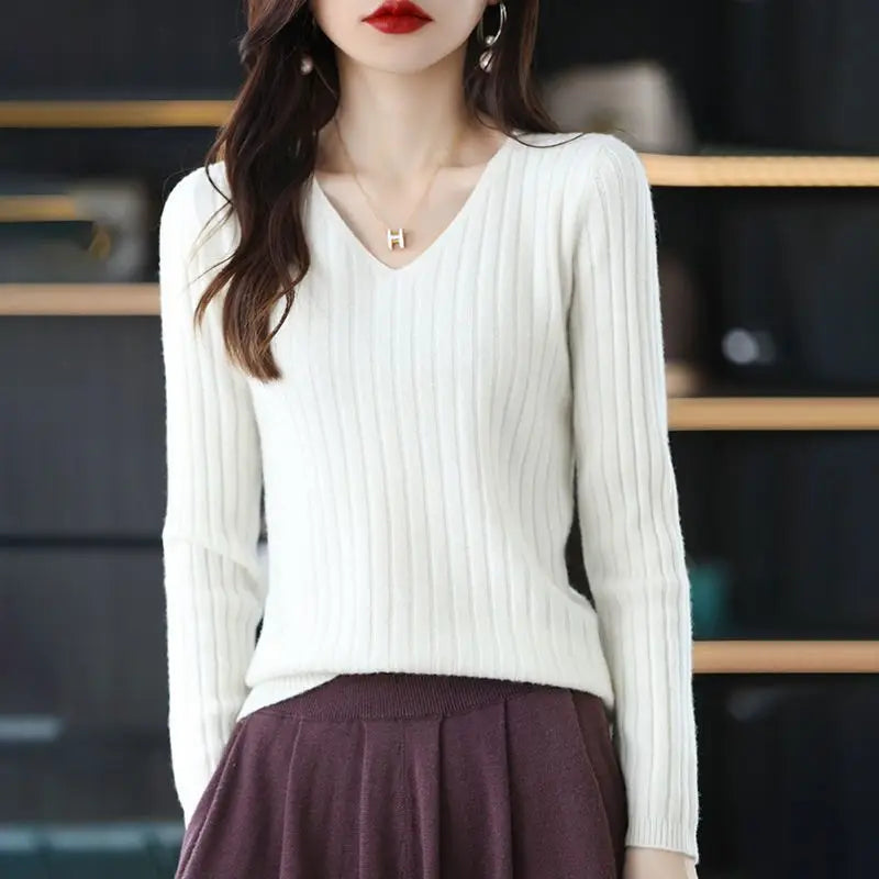 Women's Long Sleeve Sweater - Vienna