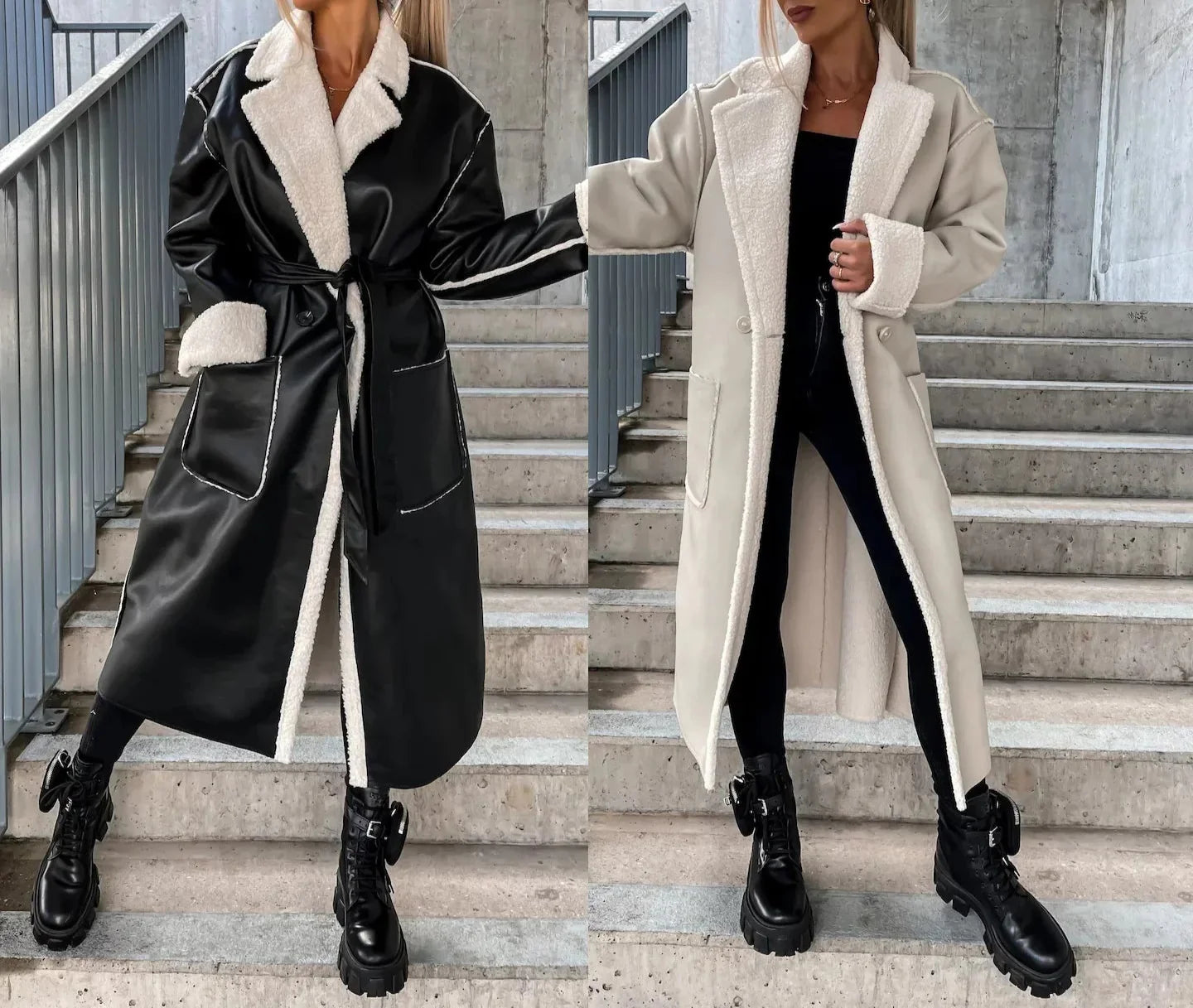 Long Belted Coat Chloe