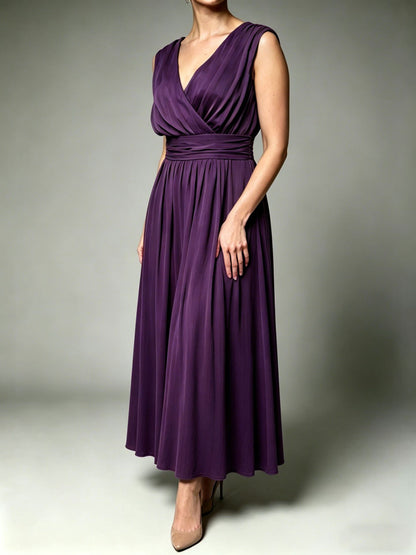 Robe Plissée Élégante