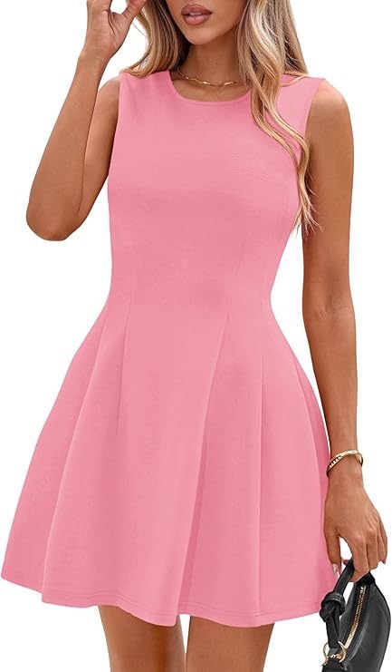 Robe patineuse sans manches