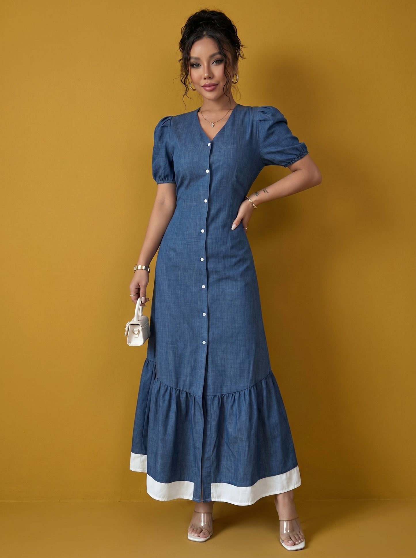 Robe Maxi Dentelle
