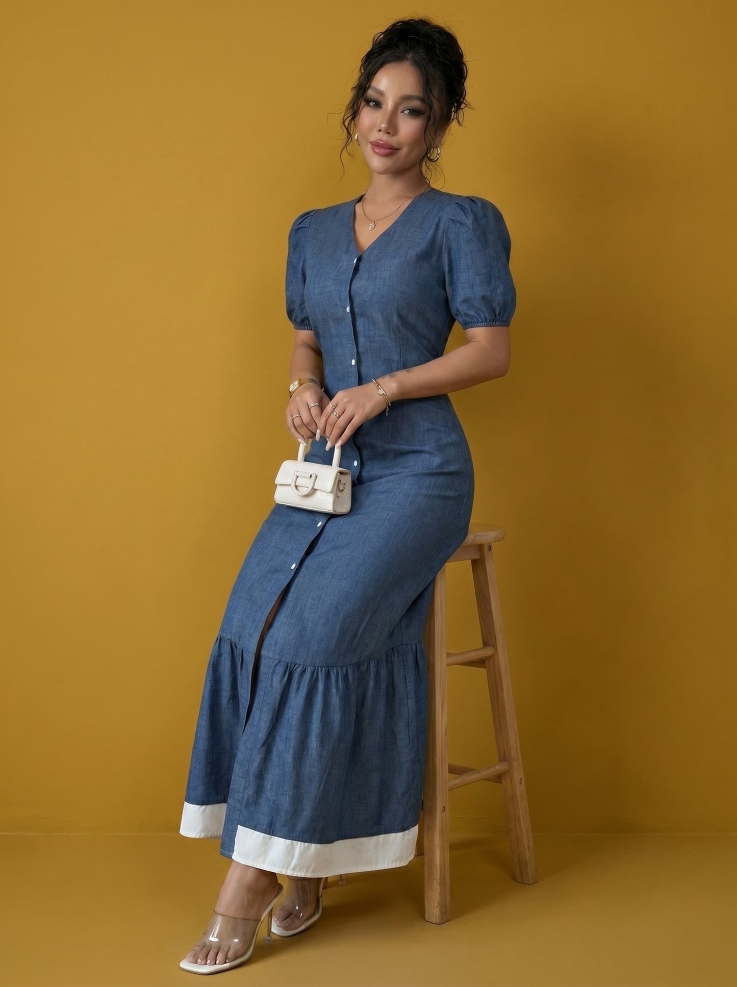 Robe Maxi Dentelle